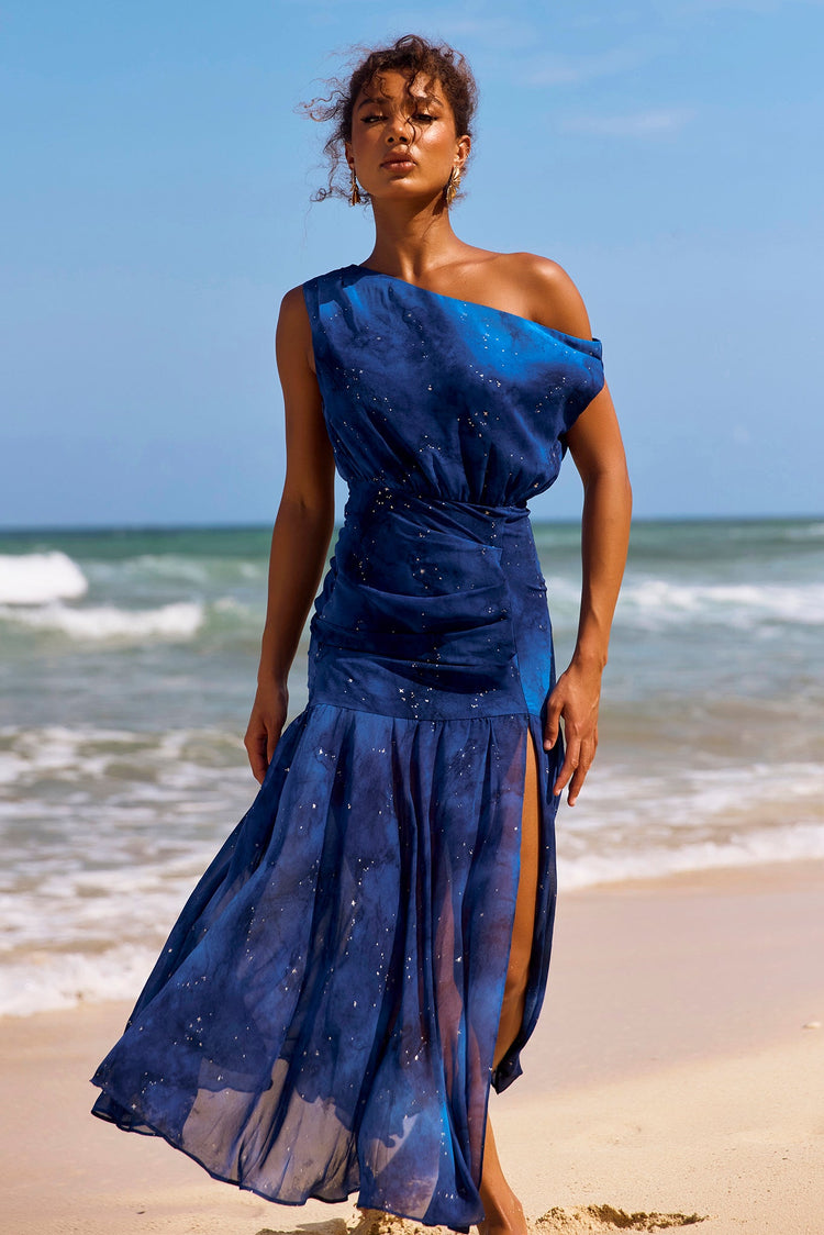 Always Yours Maxi Dress - Blue | Sage and Paige AUS.