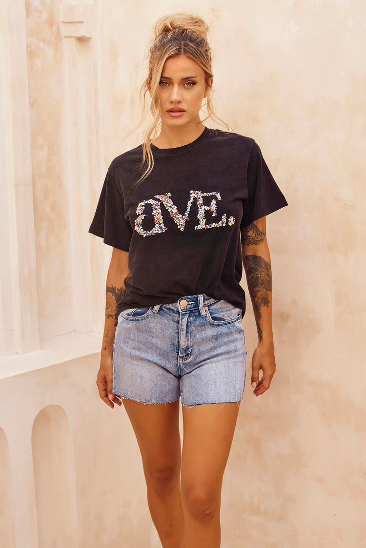 Show Stop Denim Shorts - Washed Blue | Sage and Paige AUS.