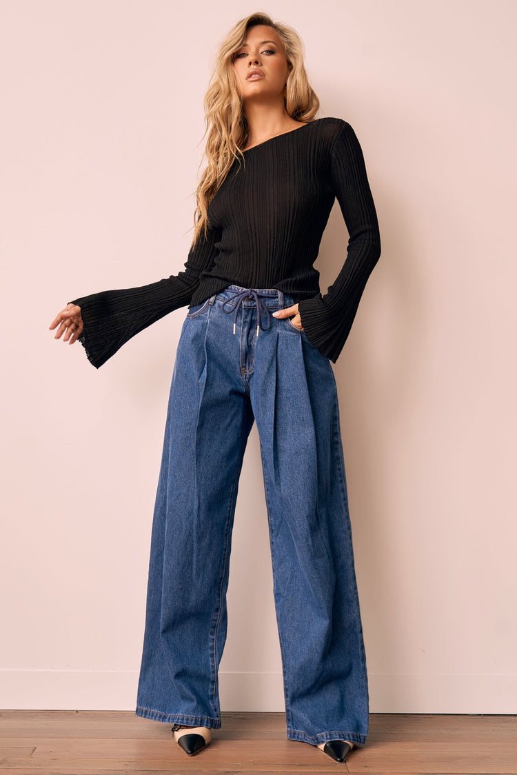 Suzy Jeans - Denim Blue | Sage and Paige AUS.